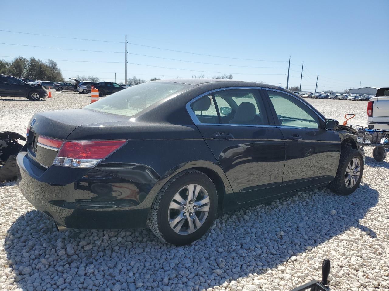 2012 Honda Accord VIN 1HGCP2F60CA233196 Copart auction photo, frame damage / front end damage thumbnail 3