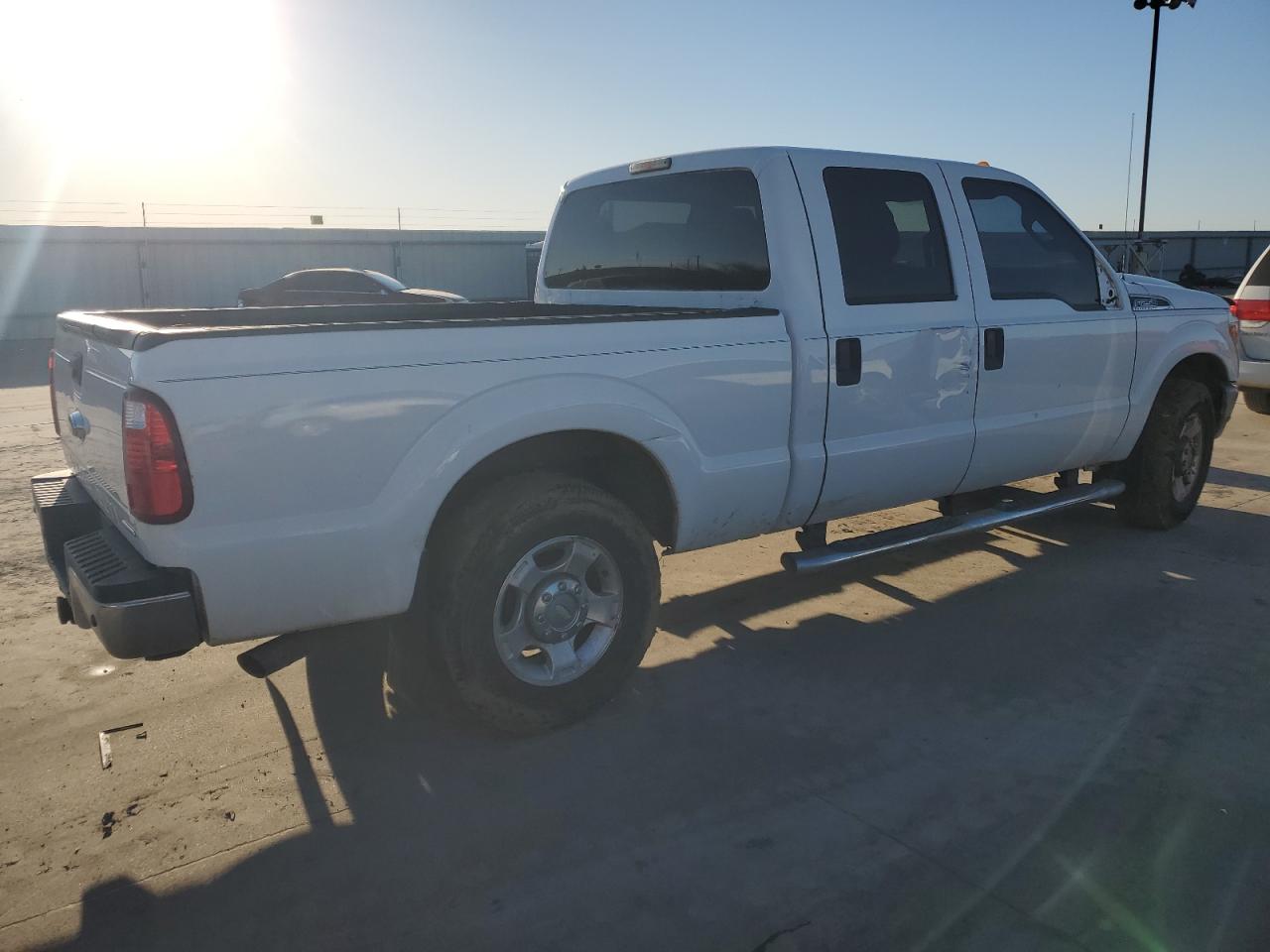 2013 Ford F250 VIN 1FT7W2A63DEB50804 Copart auction photo, side / hail damage thumbnail 3