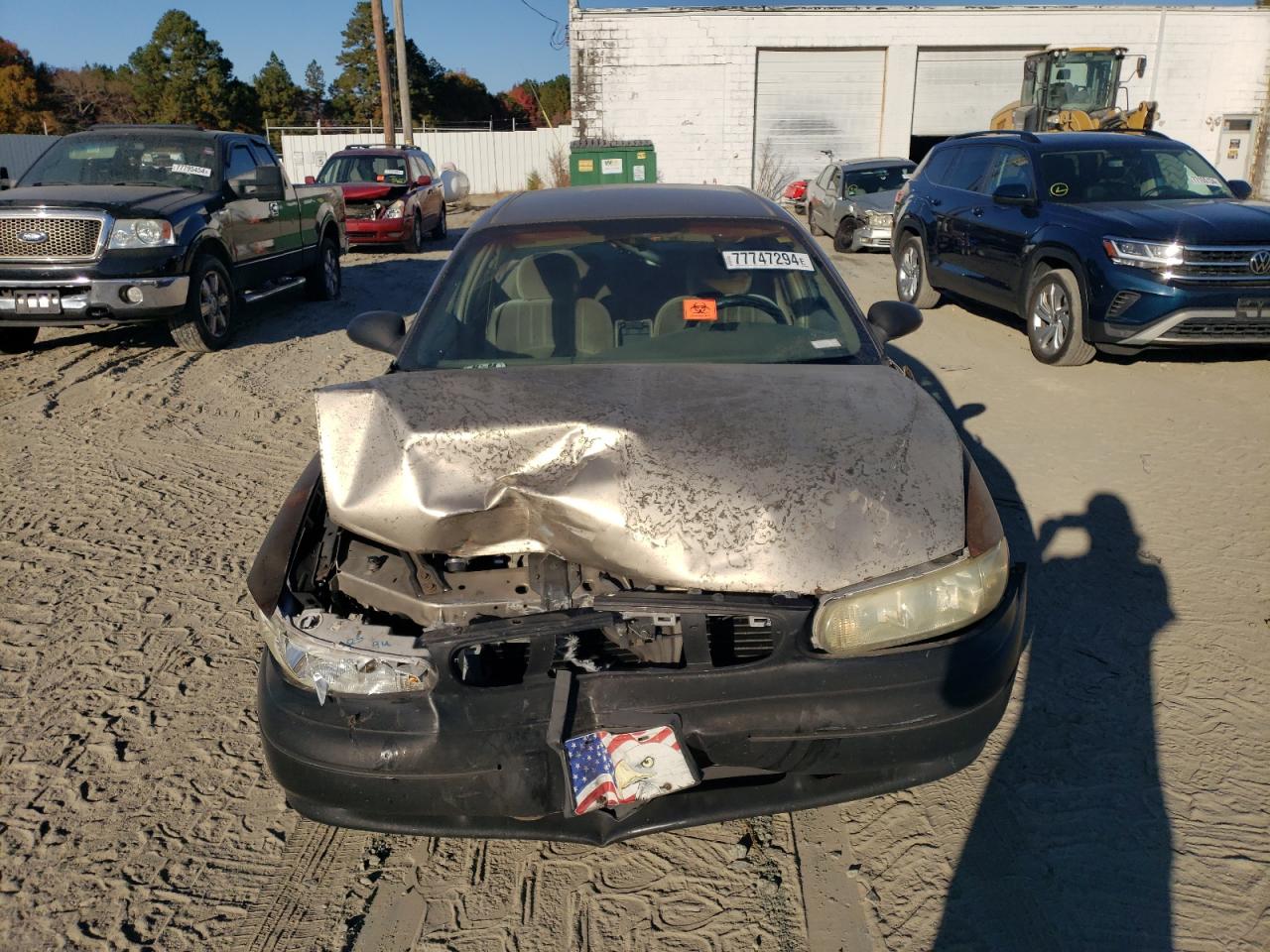 2002 Buick Century VIN 2G4WS52JX21124044 Copart auction photo, front end / side damage thumbnail 5
