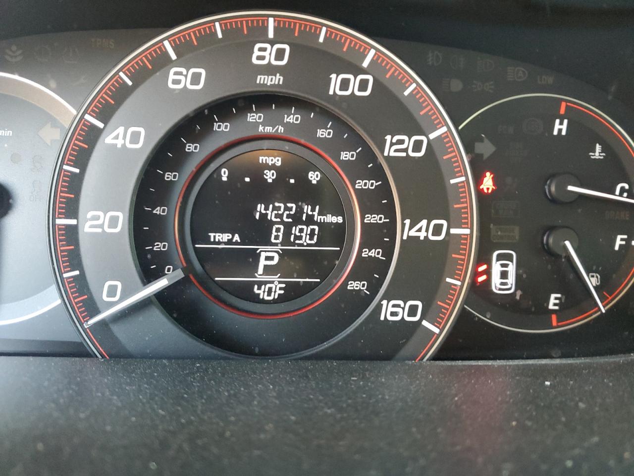 2013 Honda Accord VIN 1HGCR2F58DA165779 Copart auction photo, all over damage thumbnail 9