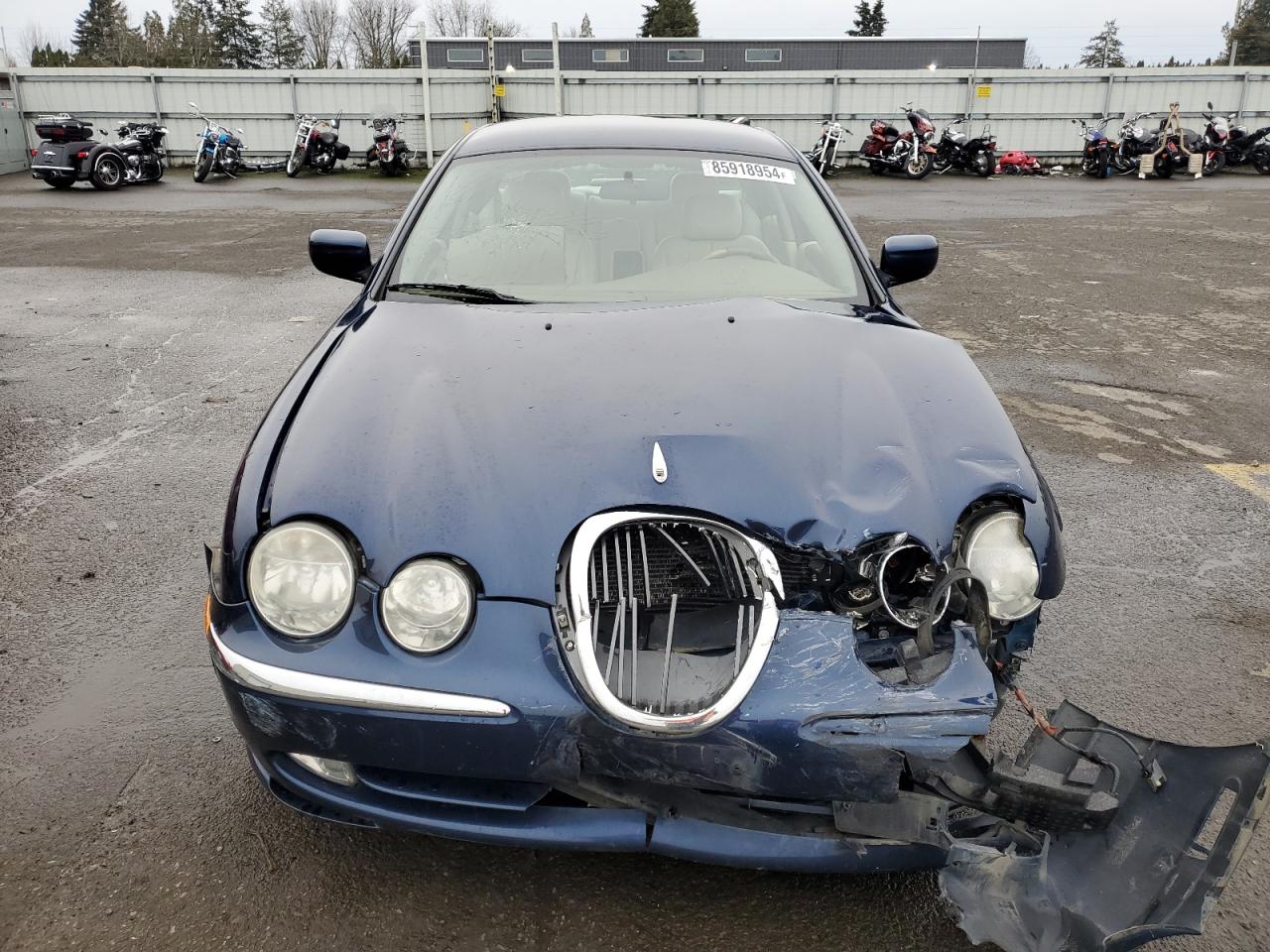 2001 Jaguar S-Type VIN SAJDA01C21FL82894 Copart auction photo, all over damage thumbnail 5