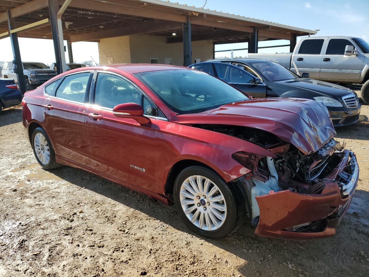 2015 Ford Fusion VIN 3FA6P0LU8FR197745 Copart auction photo, front end damage thumbnail 4