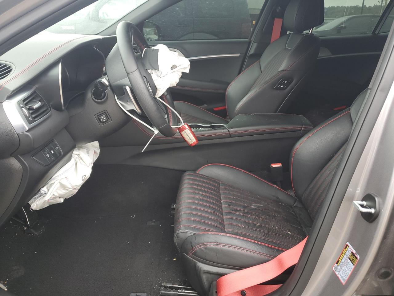 2023 Genesis G70 VIN KMTG34TA6PU126241 Copart auction photo, front end damage thumbnail 7