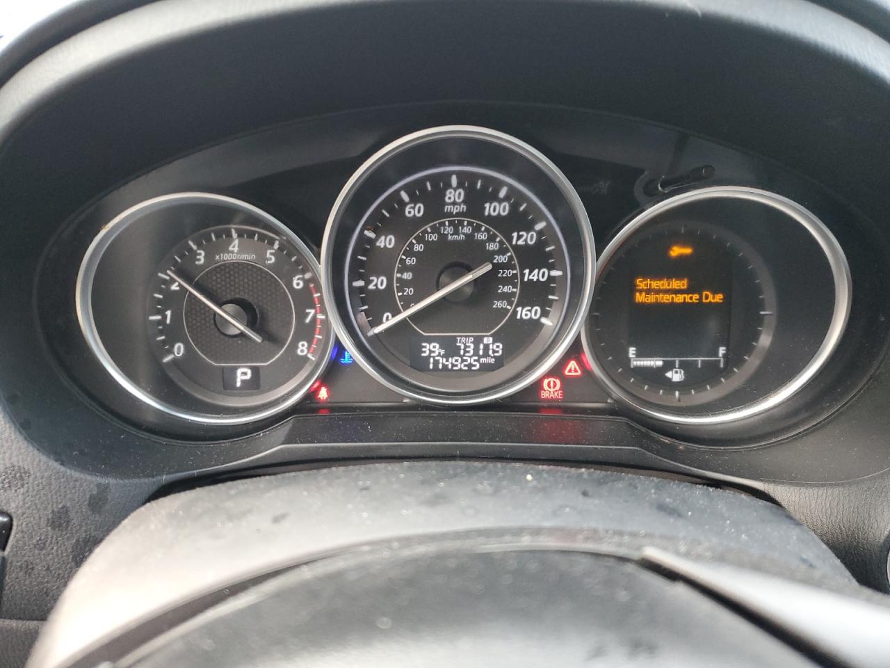 2015 Mazda 6 VIN JM1GJ1T59F1195821 Copart auction photo, all over damage thumbnail 9