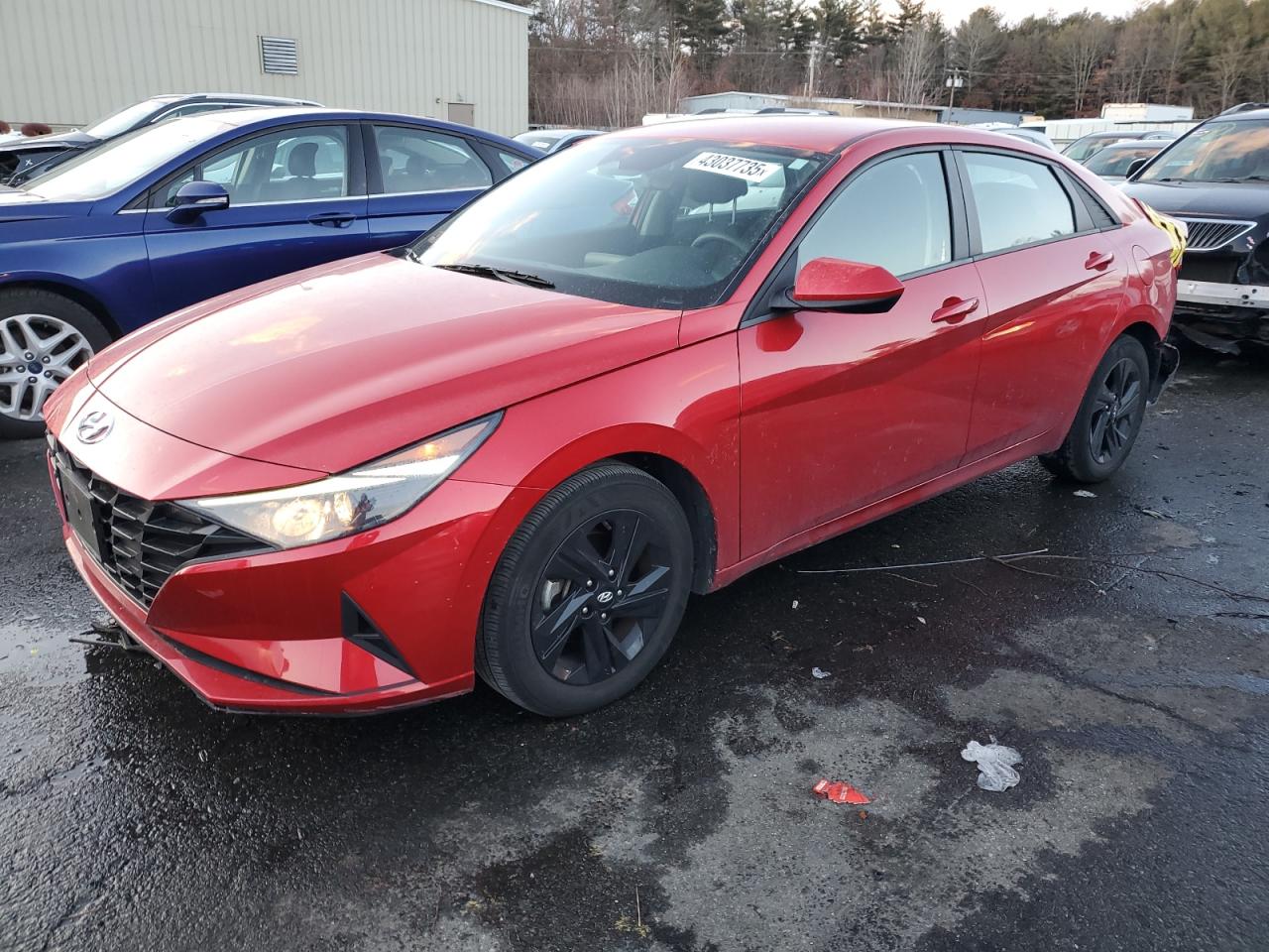 2022 Hyundai Elantra VIN 5NPLM4AG8NH083787