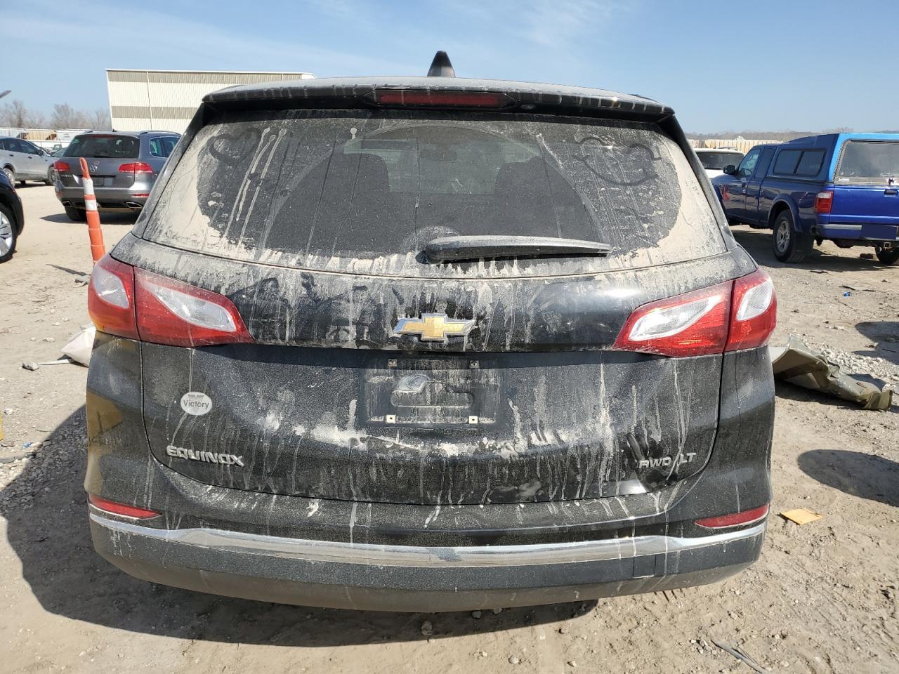 2018 Chevrolet Equinox VIN 2GNAXSEV1J6287655 Copart auction photo, undercarriage / front end damage thumbnail 6