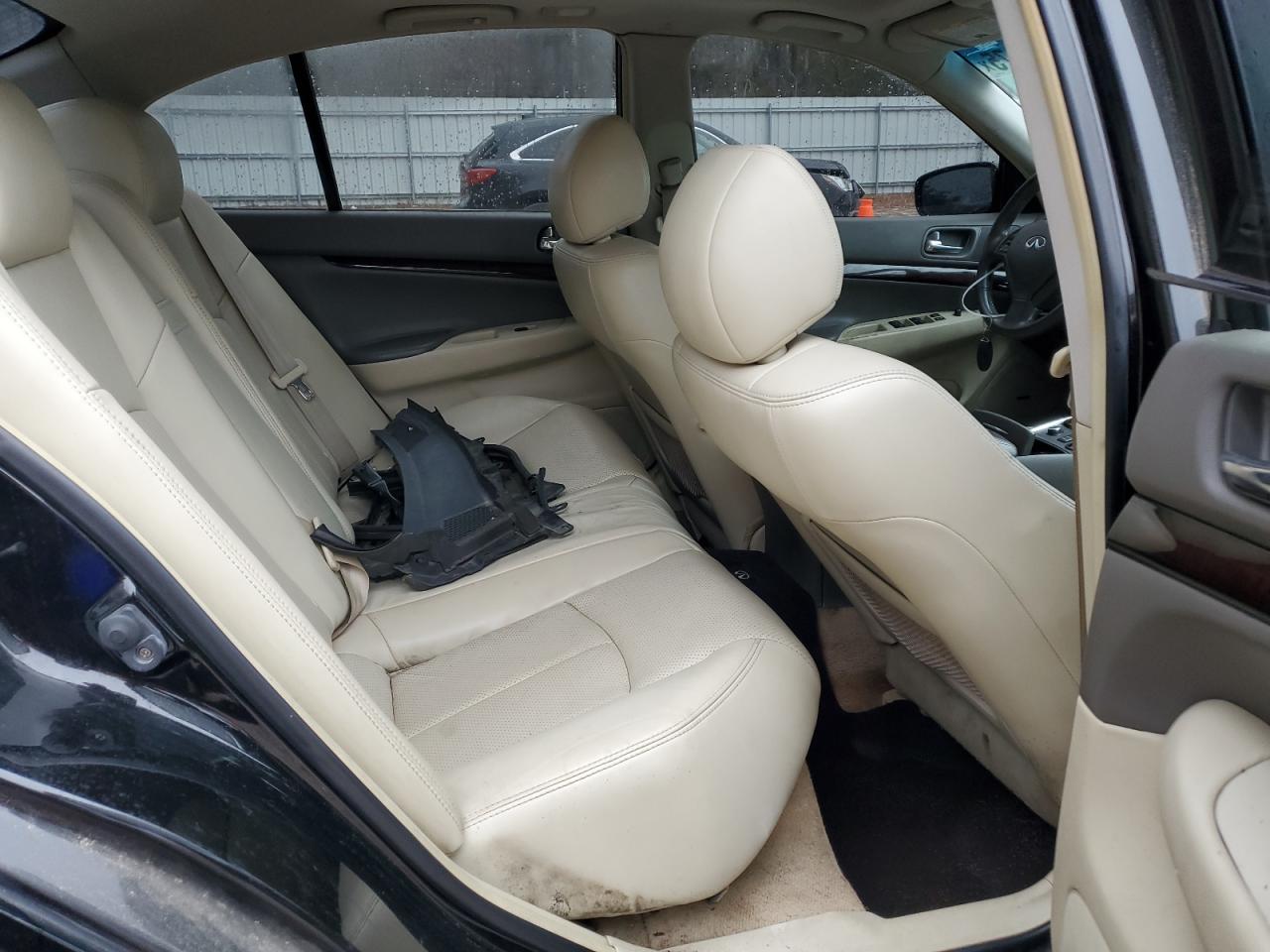 2012 Infiniti G VIN JN1CV6AR8CM974016 Copart auction photo, front end damage thumbnail 10