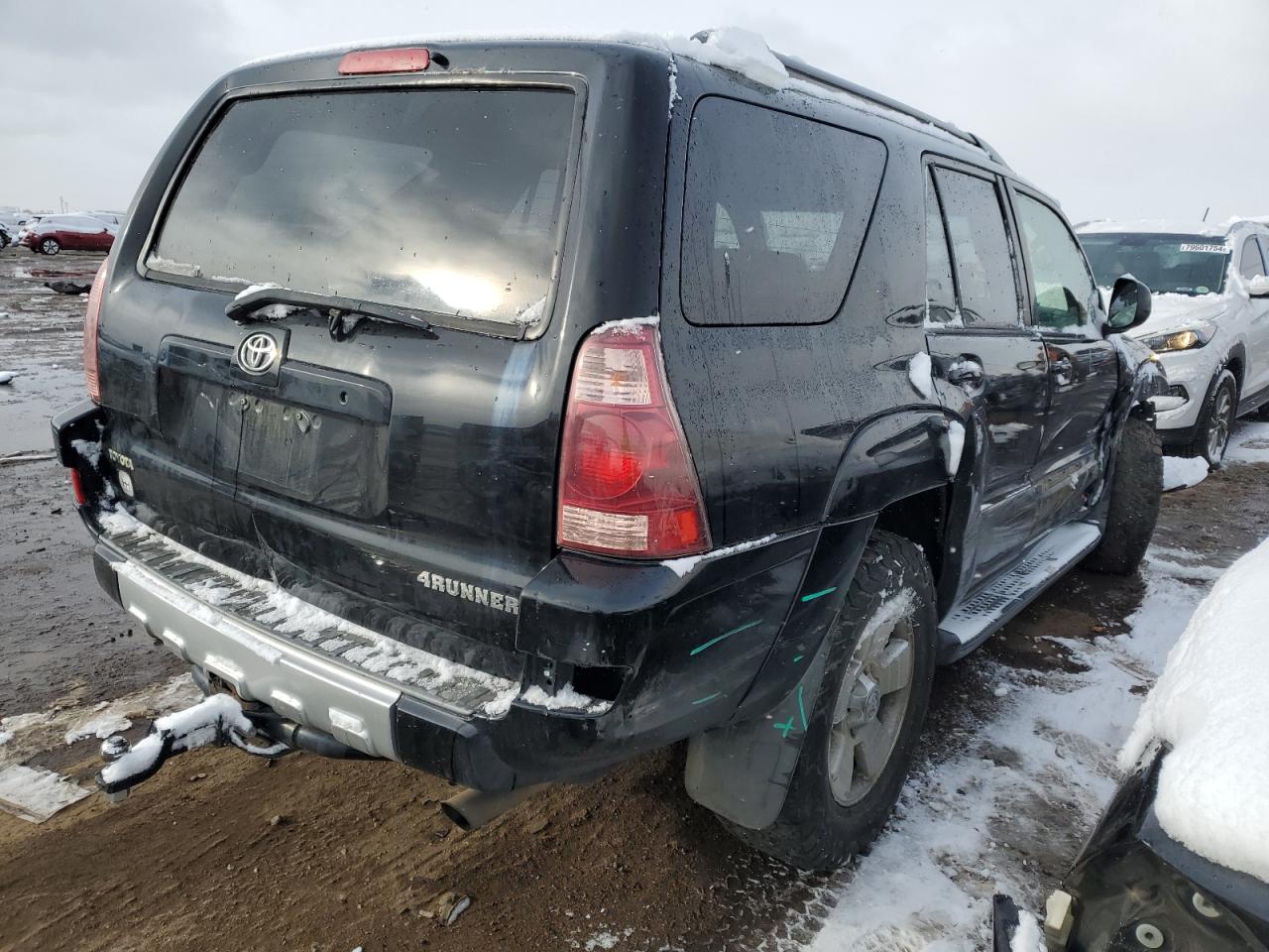 2004 Toyota 4Runner VIN JTEBT14R748012471 Copart auction photo, all over damage thumbnail 3