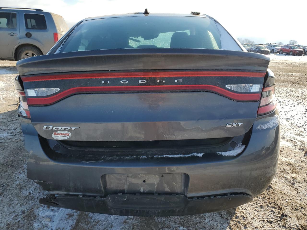 2015 Dodge Dart VIN 1C3CDFBB3FD105124 Copart auction photo, rollover / undercarriage damage thumbnail 6