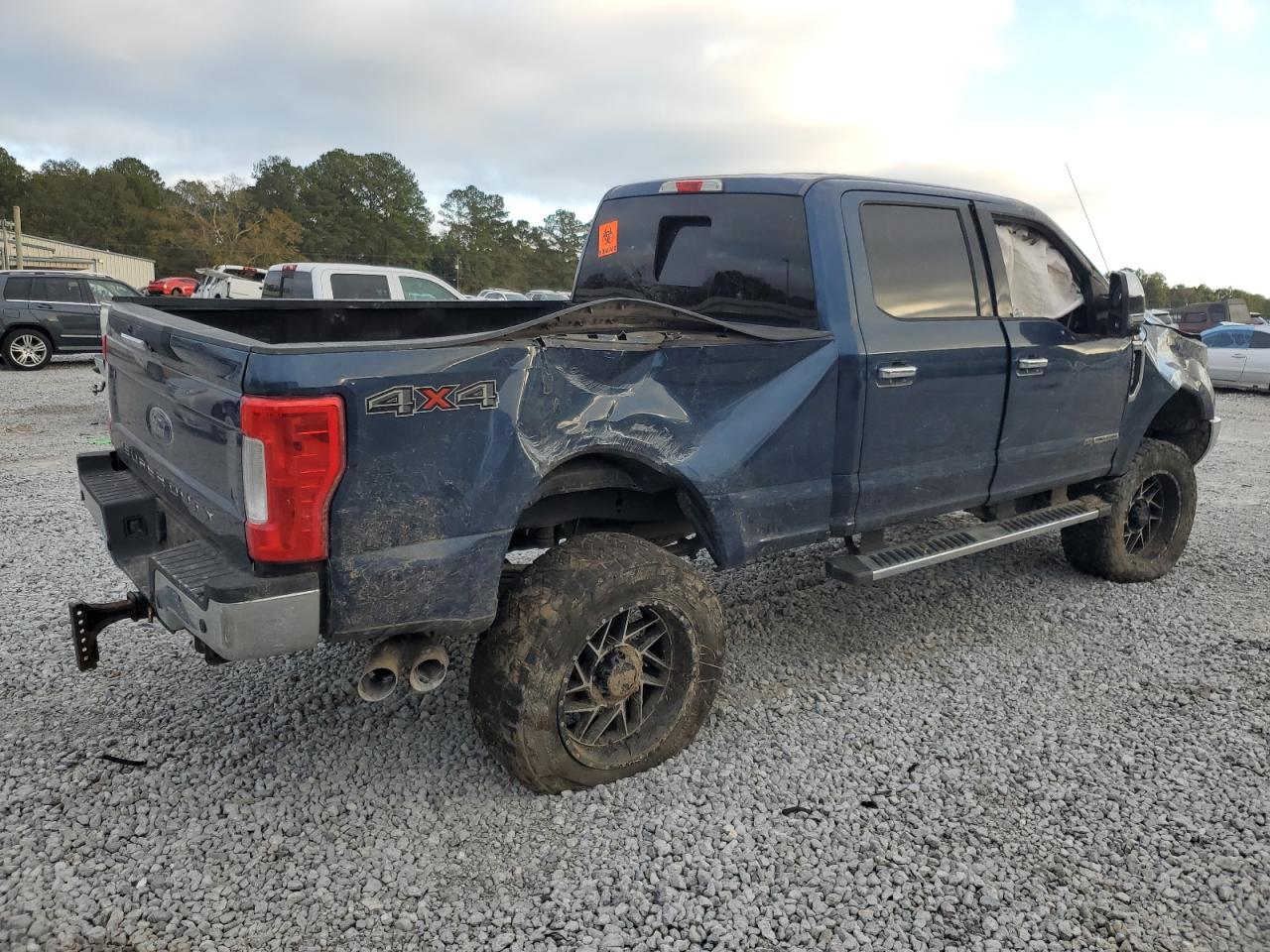 2017 Ford F250 VIN 1FT7W2BT9HEB34908 Copart auction photo, all over damage thumbnail 3