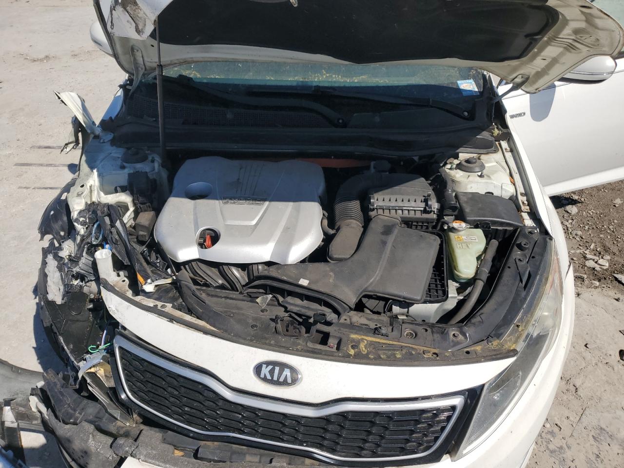 2013 KIA Optima VIN KNAGM4AD2D5061223 Copart auction photo, front end / rear end damage thumbnail 13