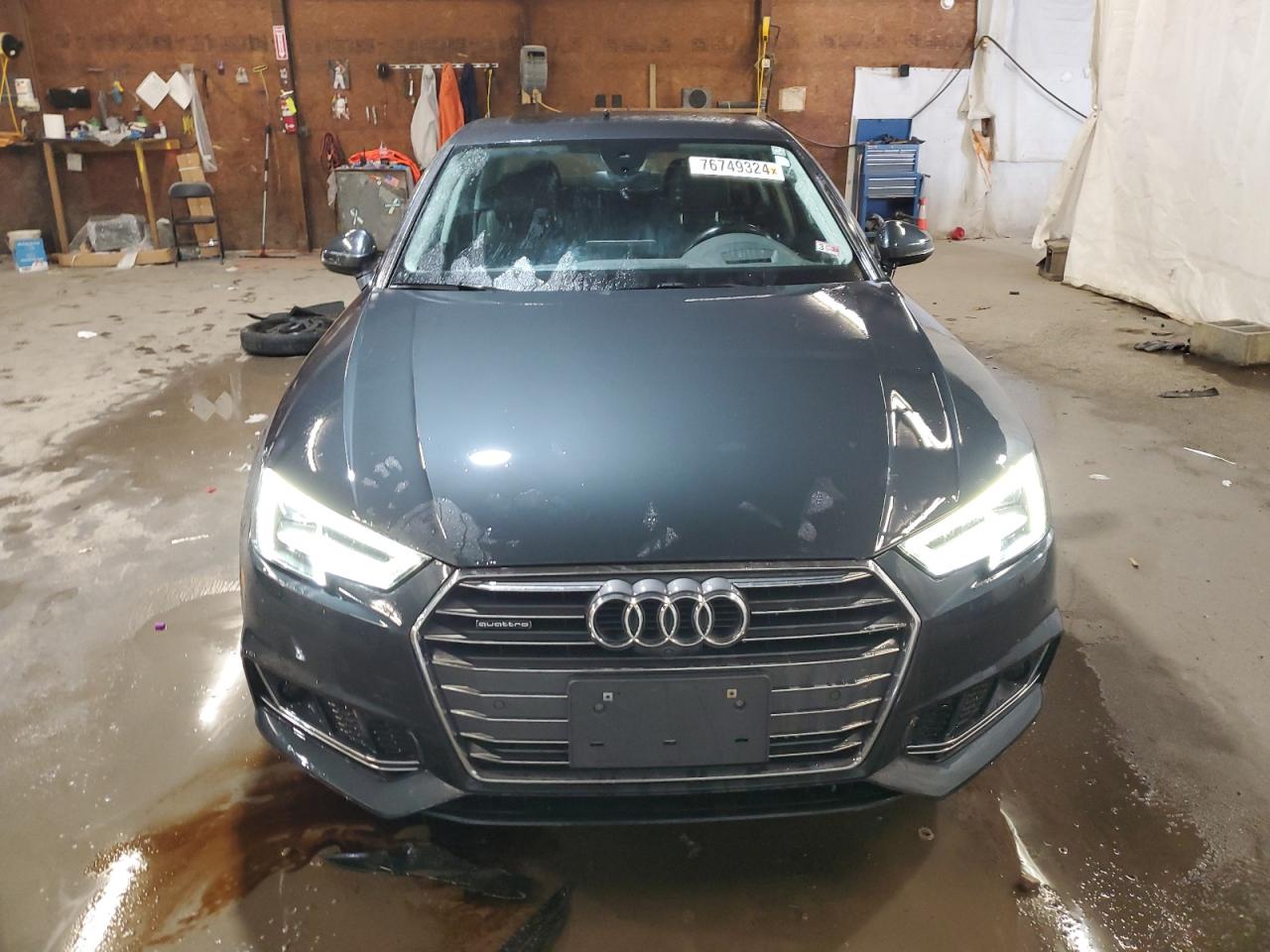 2017 Audi A4 VIN WAUFNAF41HN057069 Copart auction photo, rear end / undercarriage damage thumbnail 5