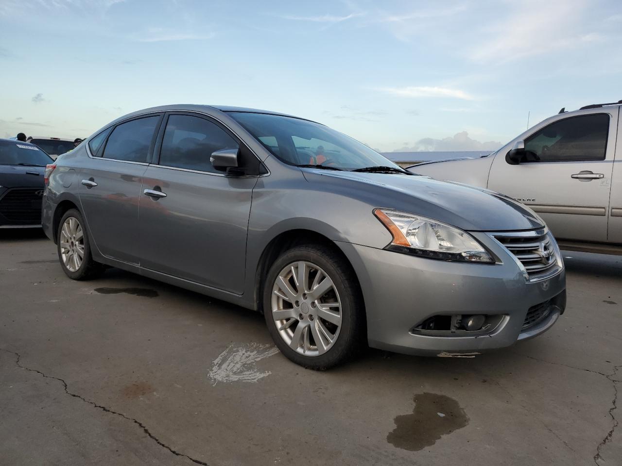 2014 Nissan Sentra VIN 3N1AB7AP3EY219862 Copart auction photo, water/flood damage thumbnail 4