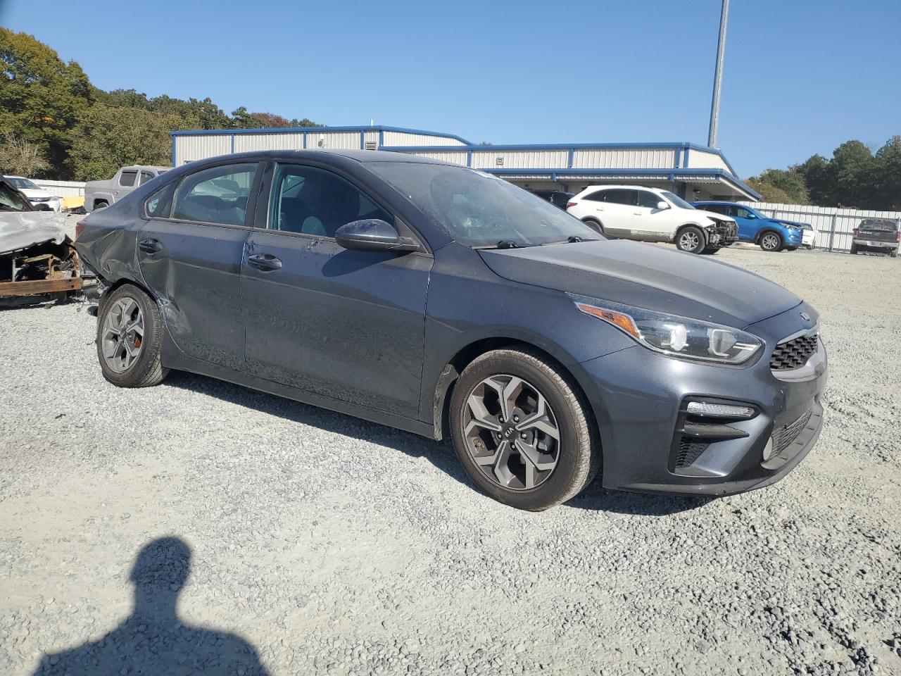2020 KIA Forte VIN 3KPF24ADXLE202546 Copart auction photo, all over damage thumbnail 4
