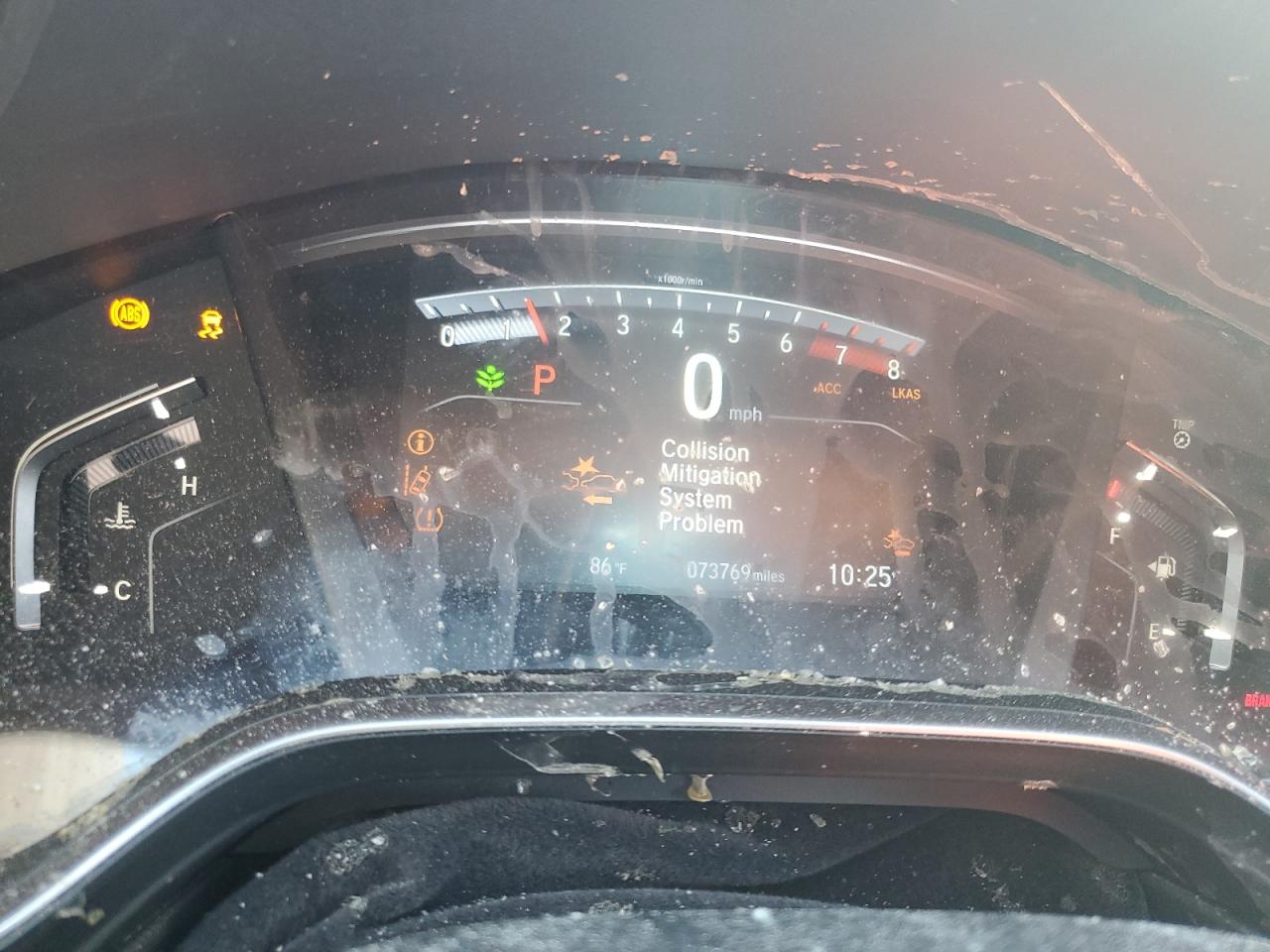 2019 Honda CR-V VIN 5J6RW1H53KA025297 Copart auction photo, side / all over damage thumbnail 9