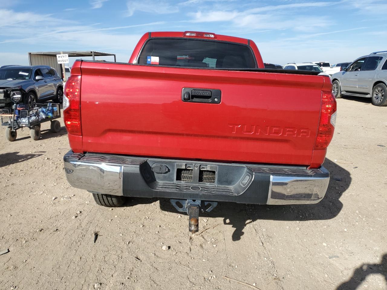 2019 Toyota Tundra VIN 5TFEY5F15KX245138 Copart auction photo, front end damage thumbnail 6