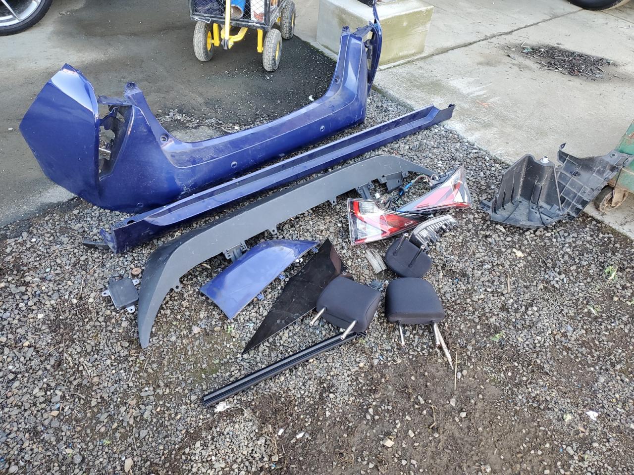 2018 Toyota Prius VIN JTDKBRFU8J3070296 Copart auction photo, rear end damage thumbnail 12