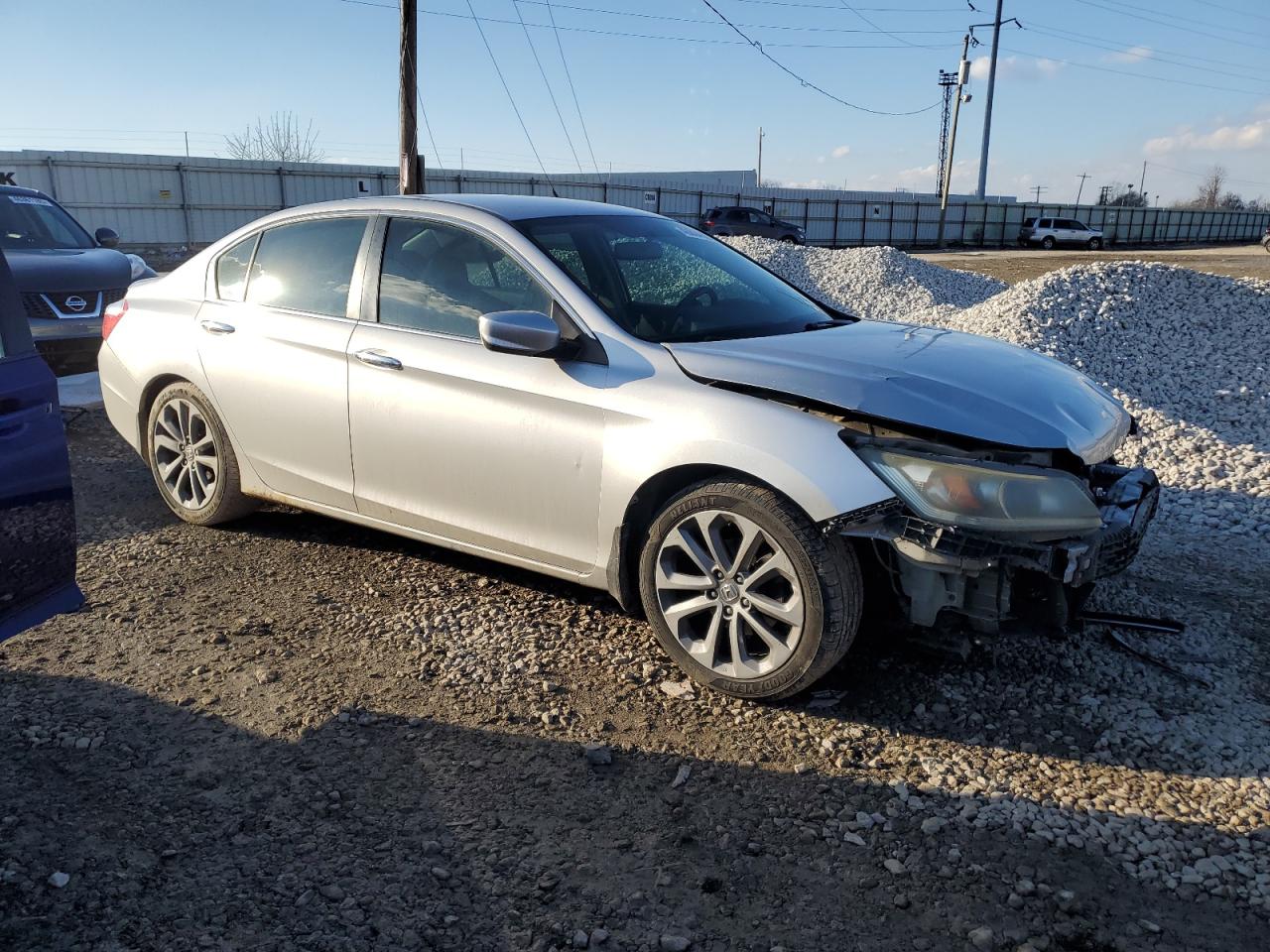 2013 Honda Accord VIN 1HGCR2F51DA019515 Copart auction photo, front end damage thumbnail 4
