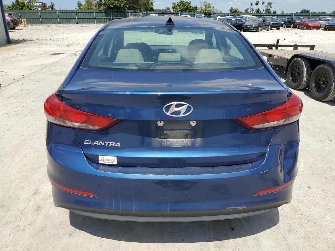 2017 Hyundai Elantra VIN 5NPD84LF0HH119571 Copart auction photo, all over damage thumbnail 6