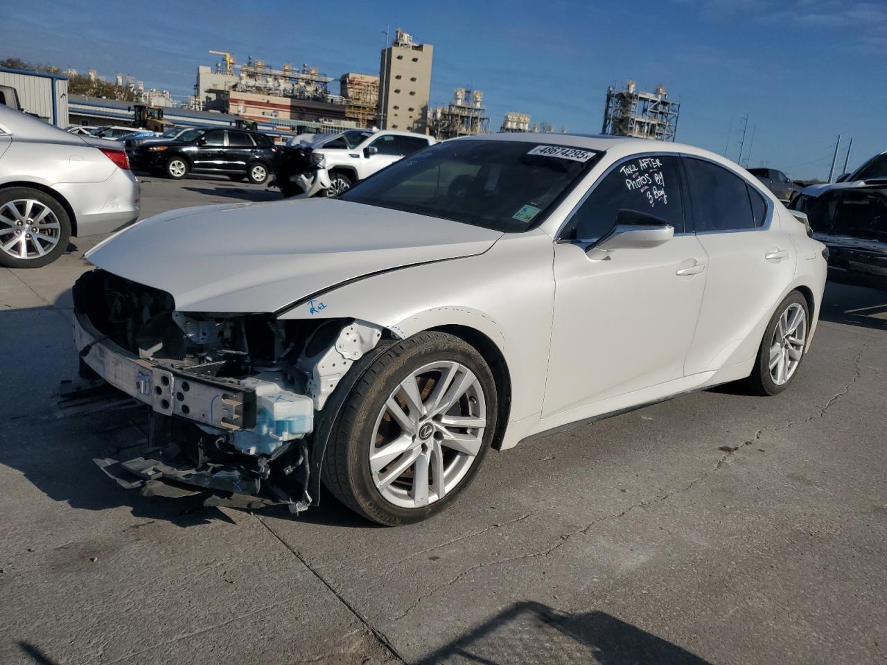 2022 Lexus IS VIN JTHCA1D2XN5120103