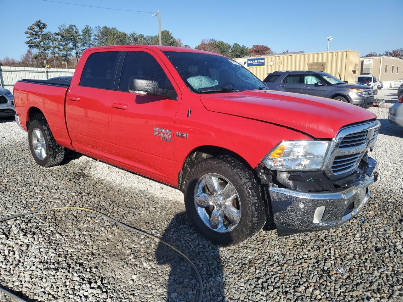 2019 RAM 1500 VIN 1C6RR6TT2KS509530 Copart auction photo, front end damage thumbnail 4