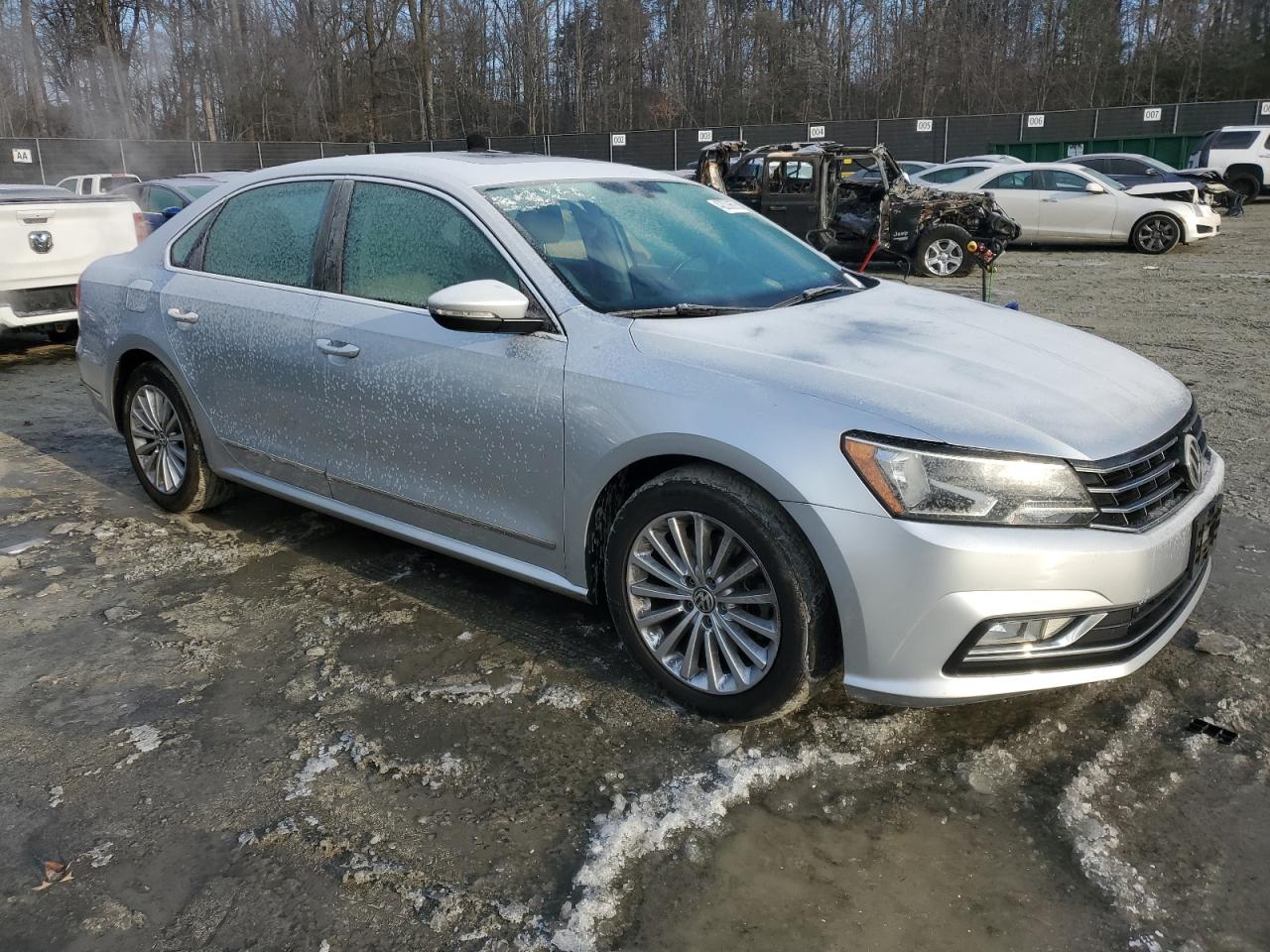 2016 Volkswagen Passat VIN 1VWBT7A31GC004856 Copart auction photo, rear end damage thumbnail 4