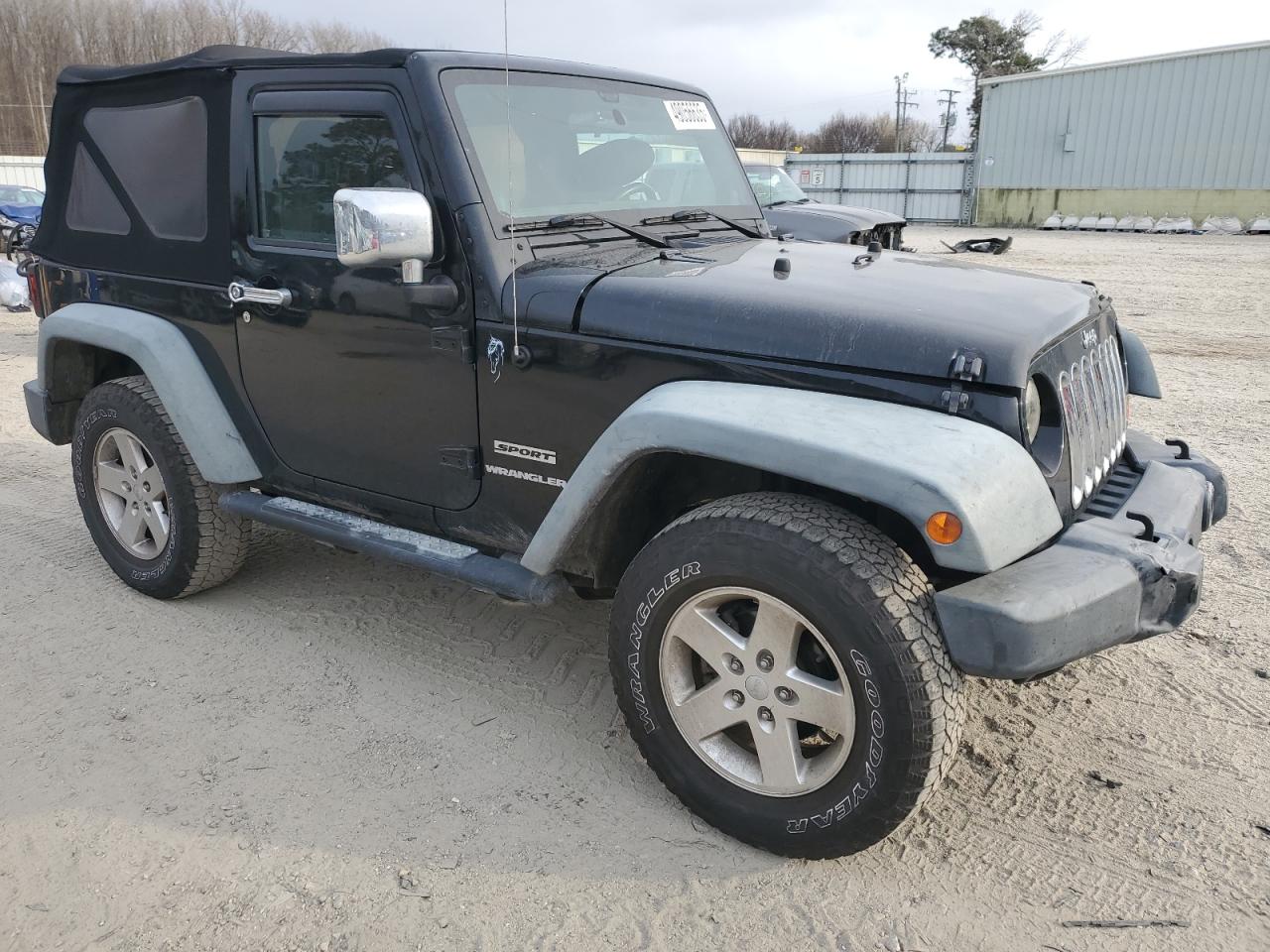 2012 Jeep Wrangler VIN 1C4AJWAG8CL174997 Copart auction photo, front end / minor dent/scratches damage thumbnail 4