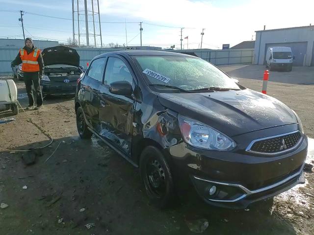2020 Mitsubishi Mirage VIN ML32A3HJ3LH005349 Copart auction photo, side damage thumbnail 14