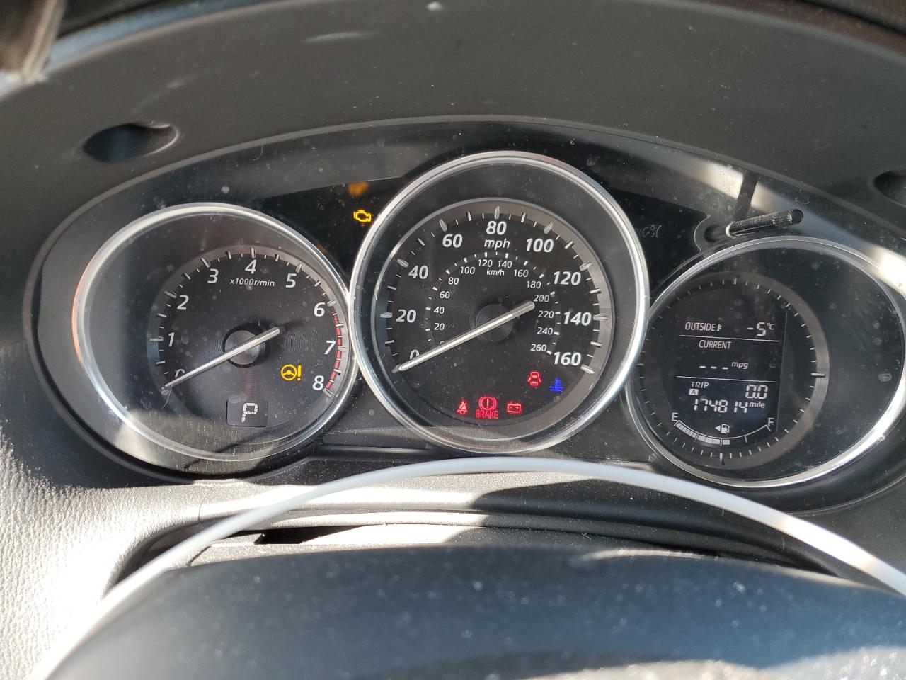 2015 Mazda CX-5 VIN JM3KE4CY4F0516560 Copart auction photo, mechanical damage thumbnail 9
