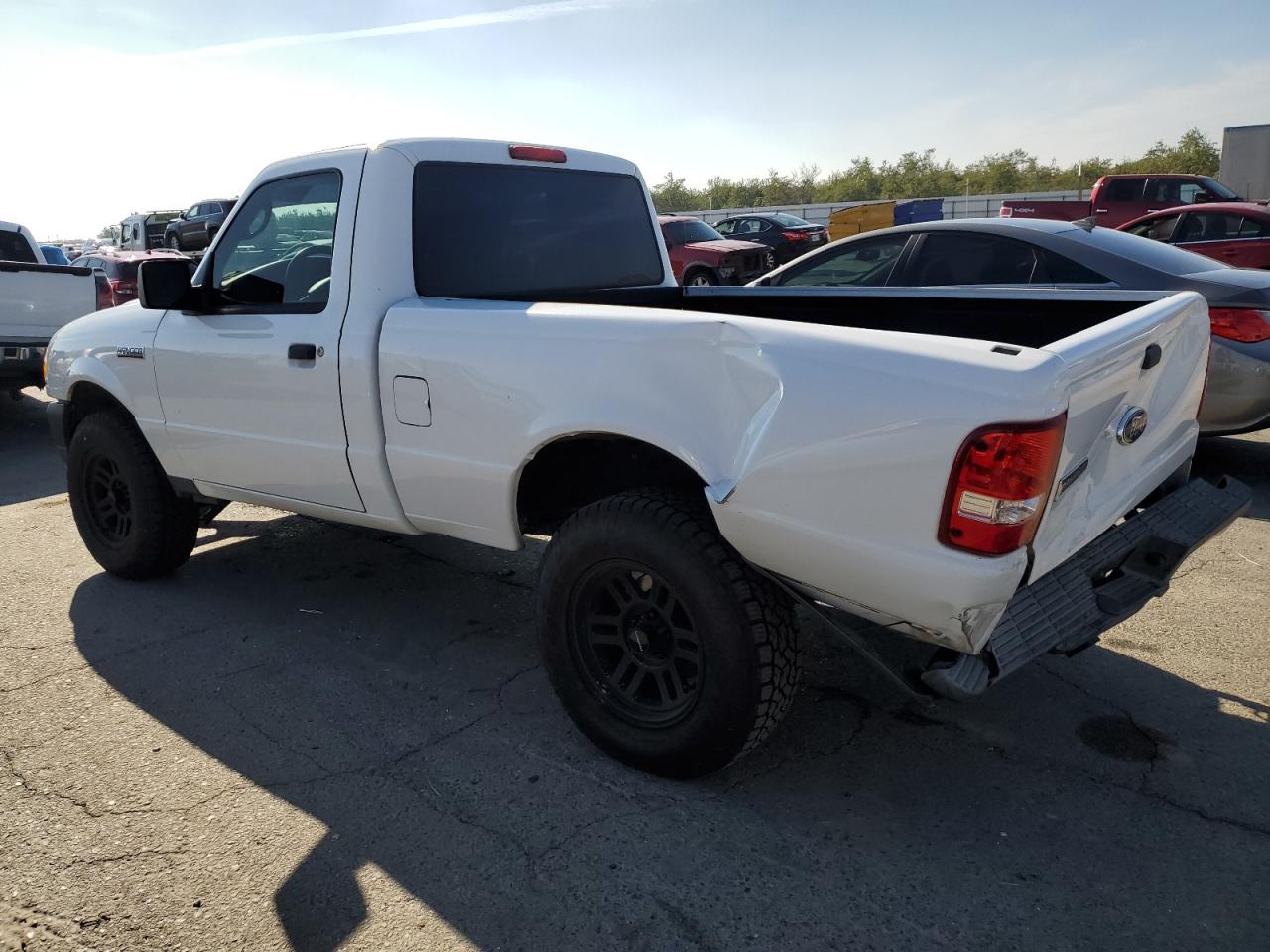 2011 Ford Ranger VIN 1FTKR1AD2BPA12845 Copart auction photo, rear end damage thumbnail 2