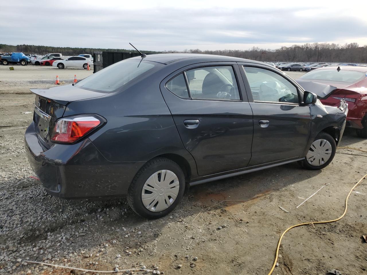 2024 Mitsubishi Mirage VIN ML32FUFJ6RHF09979 Copart auction photo, front end damage thumbnail 3