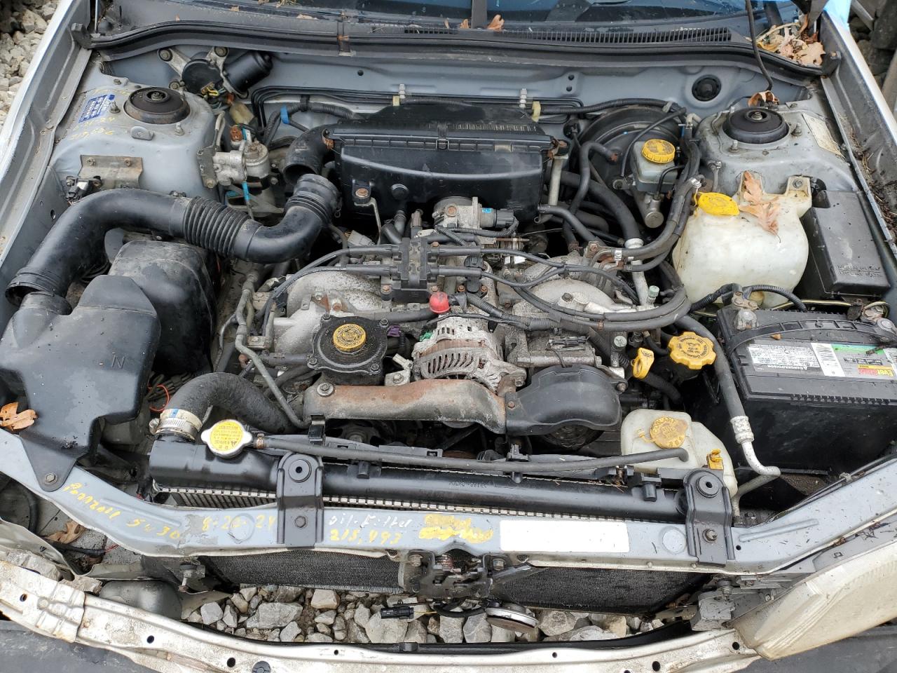 2001 Subaru Forester VIN JF1SF63591H719225 Copart auction photo, all over damage thumbnail 13