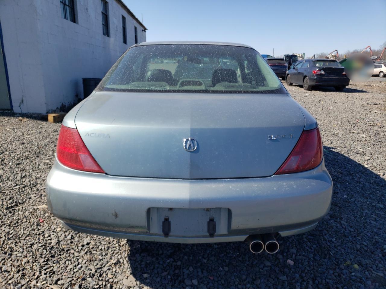 1998 Acura CL VIN 19UYA2256WL007967 Copart auction photo, side / front end damage thumbnail 6