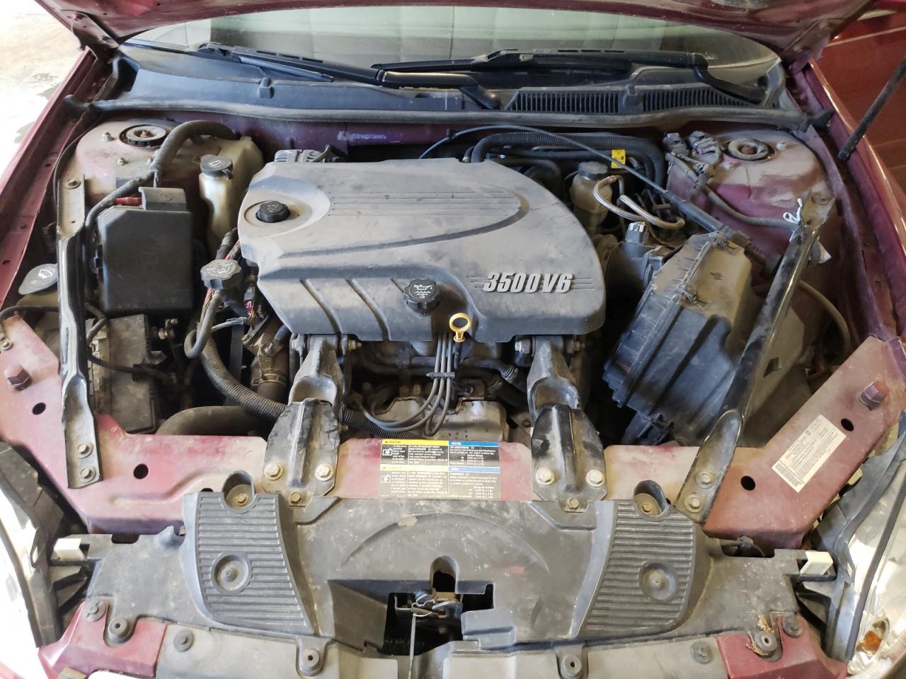 2008 Chevrolet Impala VIN 2G1WT58K381353751 Copart auction photo, front end / side damage thumbnail 11