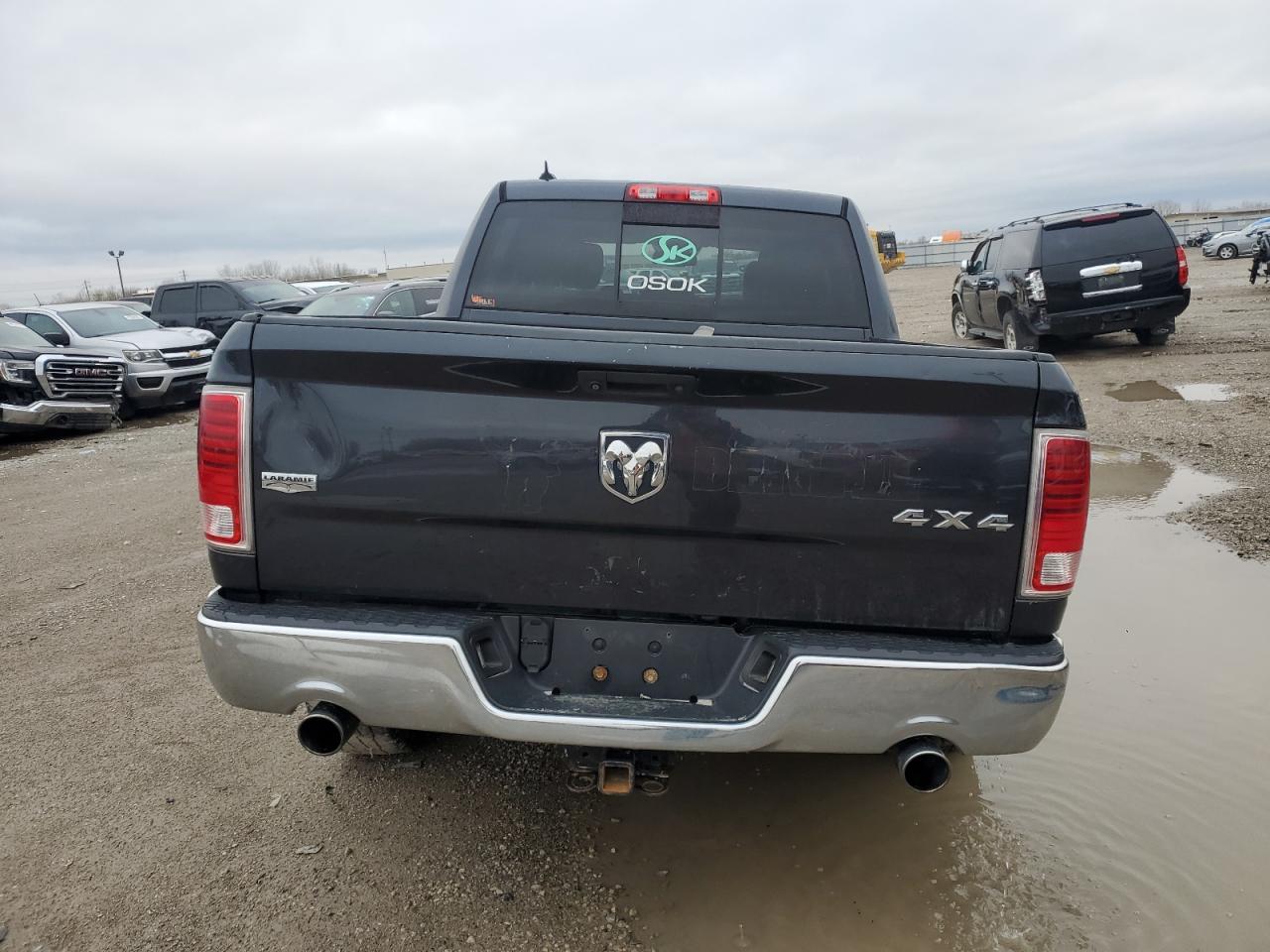2014 RAM 1500 VIN 1C6RR7NM0ES475944 Copart auction photo, front end / minor dent/scratches damage thumbnail 6