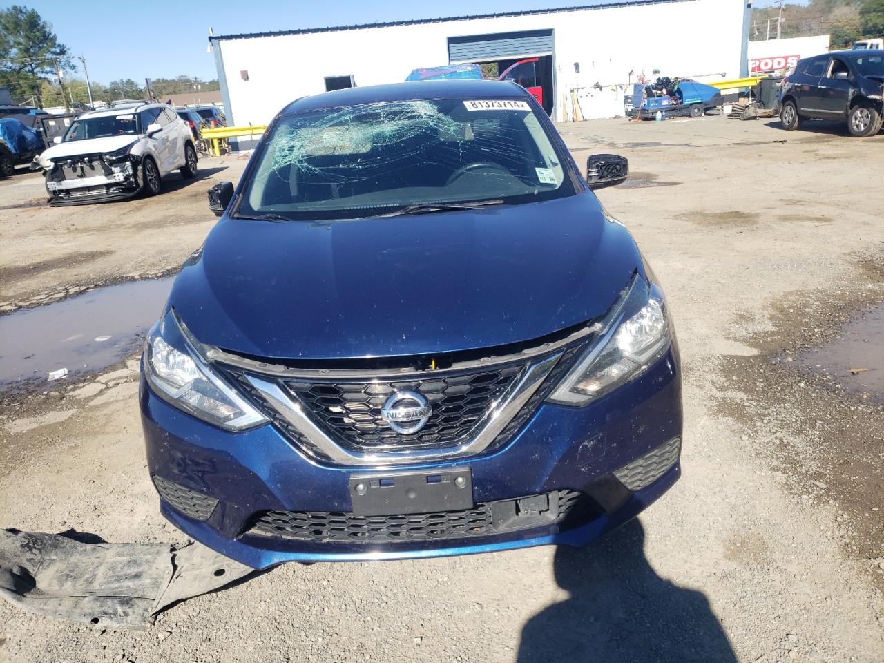 2019 Nissan Sentra VIN 3N1AB7AP7KY323363 Copart auction photo, front end damage thumbnail 5