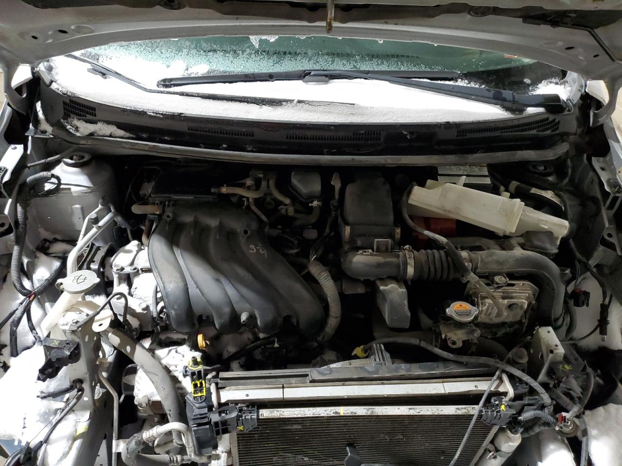 2016 Nissan Versa VIN 3N1CE2CP6GL367830 Copart auction photo, front end damage thumbnail 11