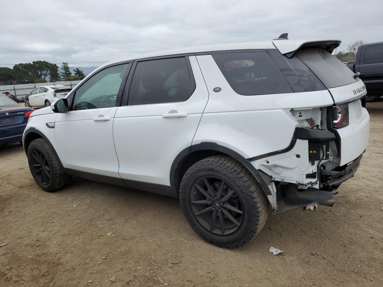 2016 Land Rover Discovery VIN SALCR2BGXGH621081 Copart auction photo, side / rear end damage thumbnail 2