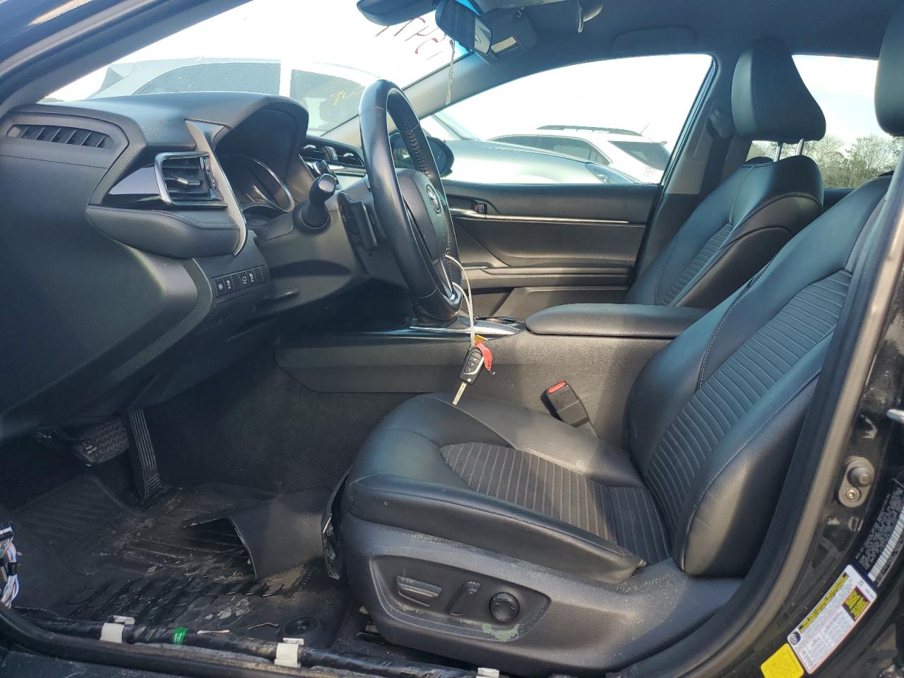 2020 Toyota Camry VIN 4T1G11AKXLU507370 Copart auction photo, water/flood damage thumbnail 7