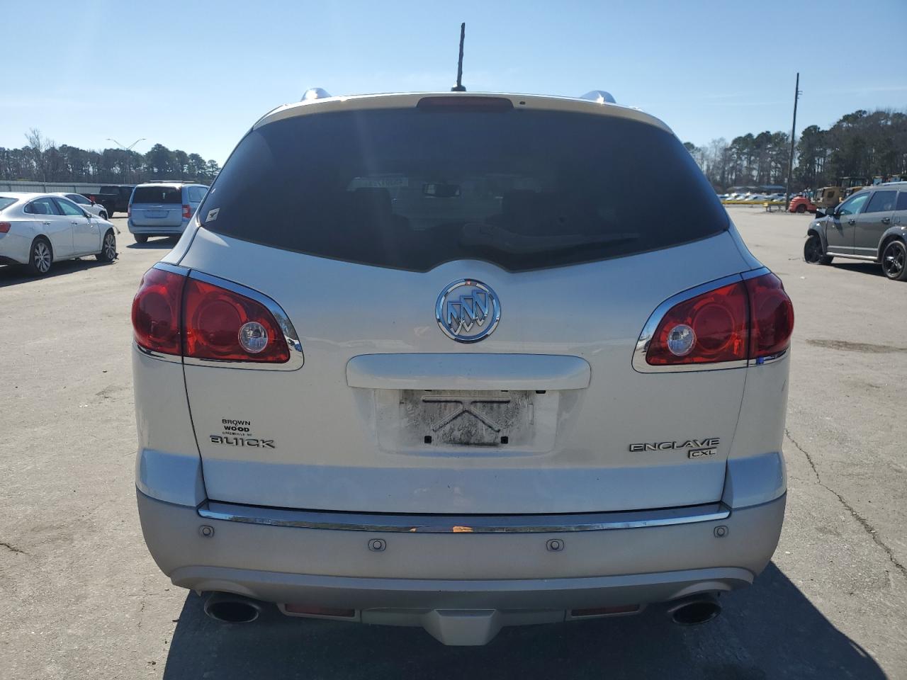 2010 Buick Enclave VIN 5GALRBED7AJ144877 Copart auction photo, front end damage thumbnail 6