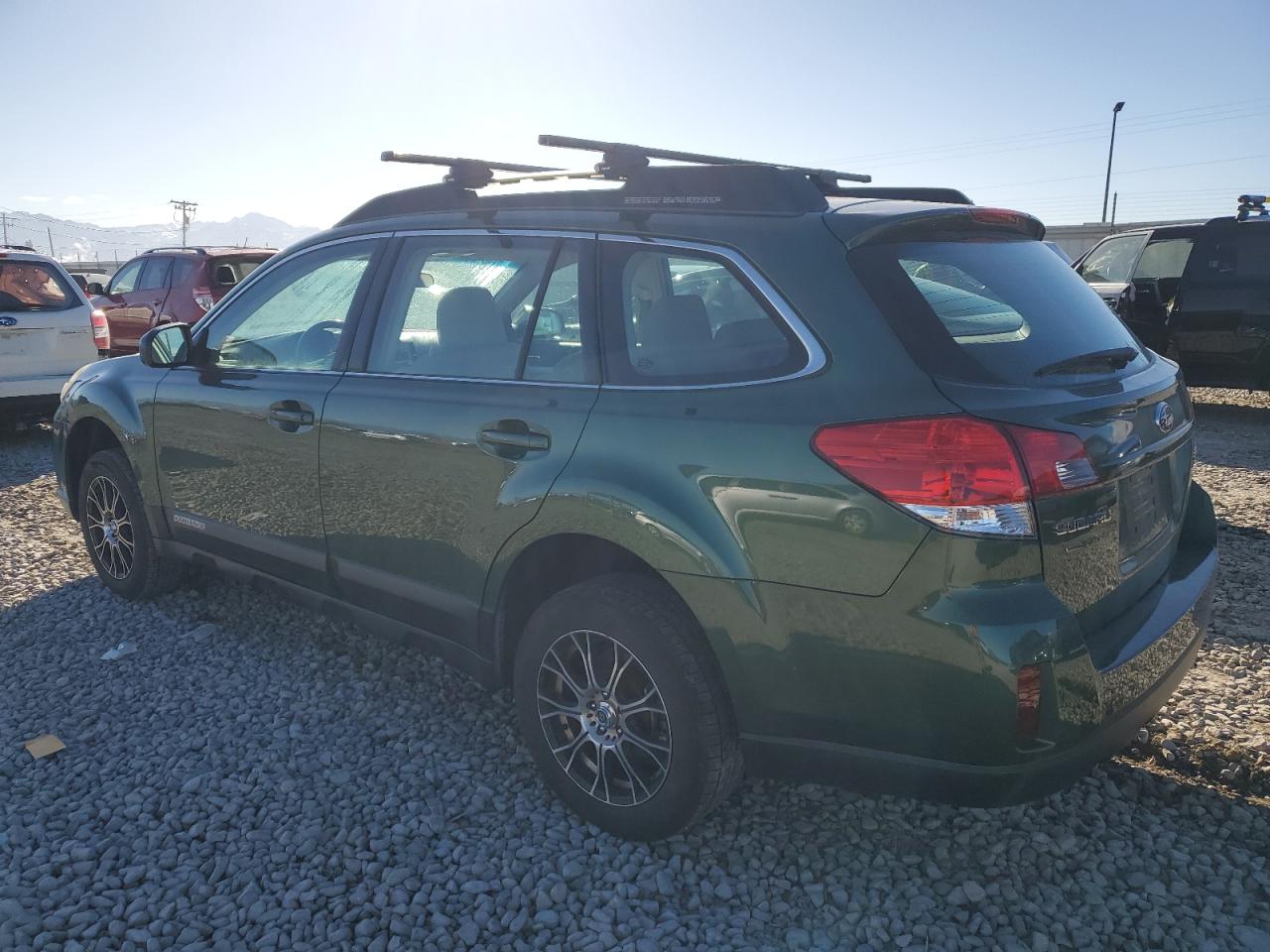 2011 Subaru Outback VIN 4S4BRCAC5B3437580 Copart auction photo, front end / side damage thumbnail 2