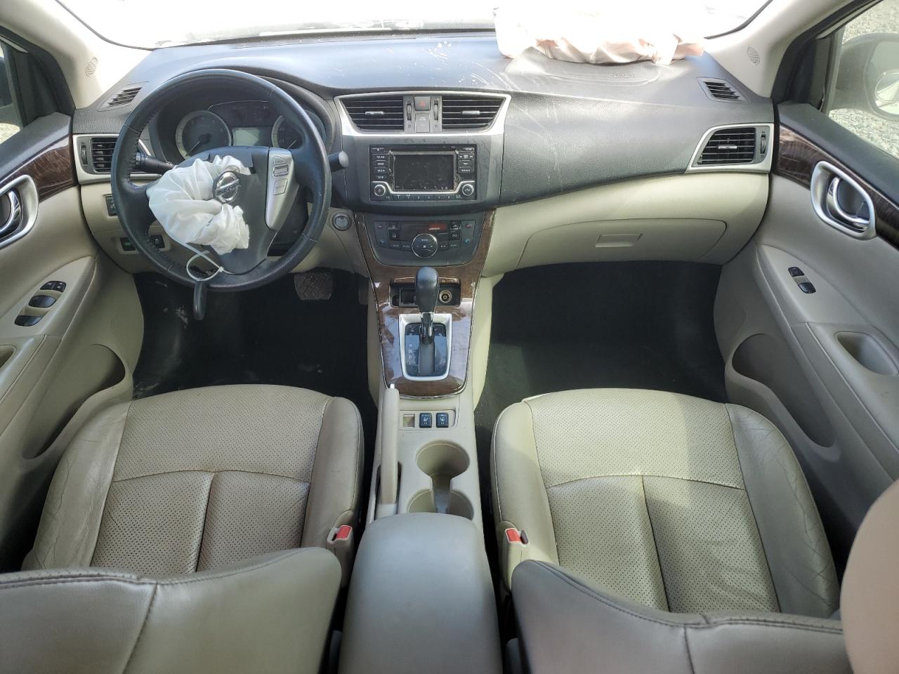 2015 Nissan Sentra VIN 3N1AB7APXFY354936 Copart auction photo, front end damage thumbnail 8