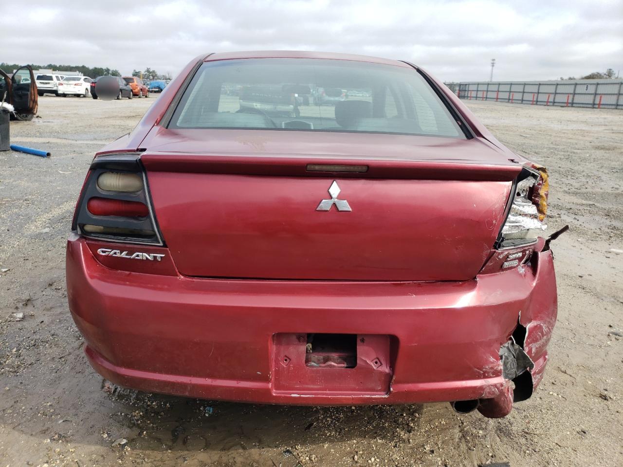 2006 Mitsubishi Galant VIN 4A3AB76S16E053282 Copart auction photo, rear end damage thumbnail 6