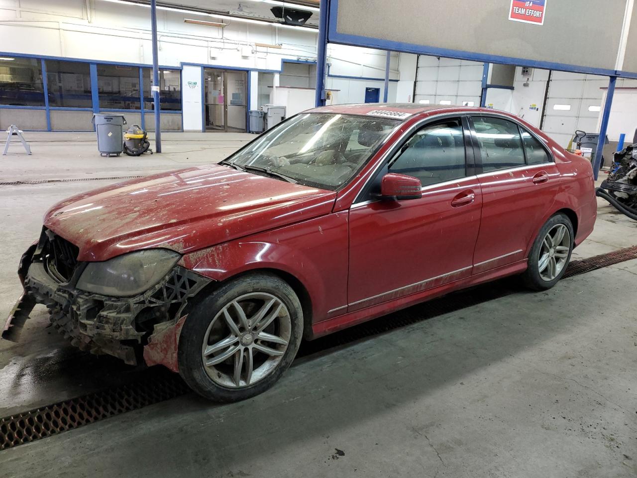 2014 Mercedes-Benz C-klasse VIN WDDGF8ABXEG201047