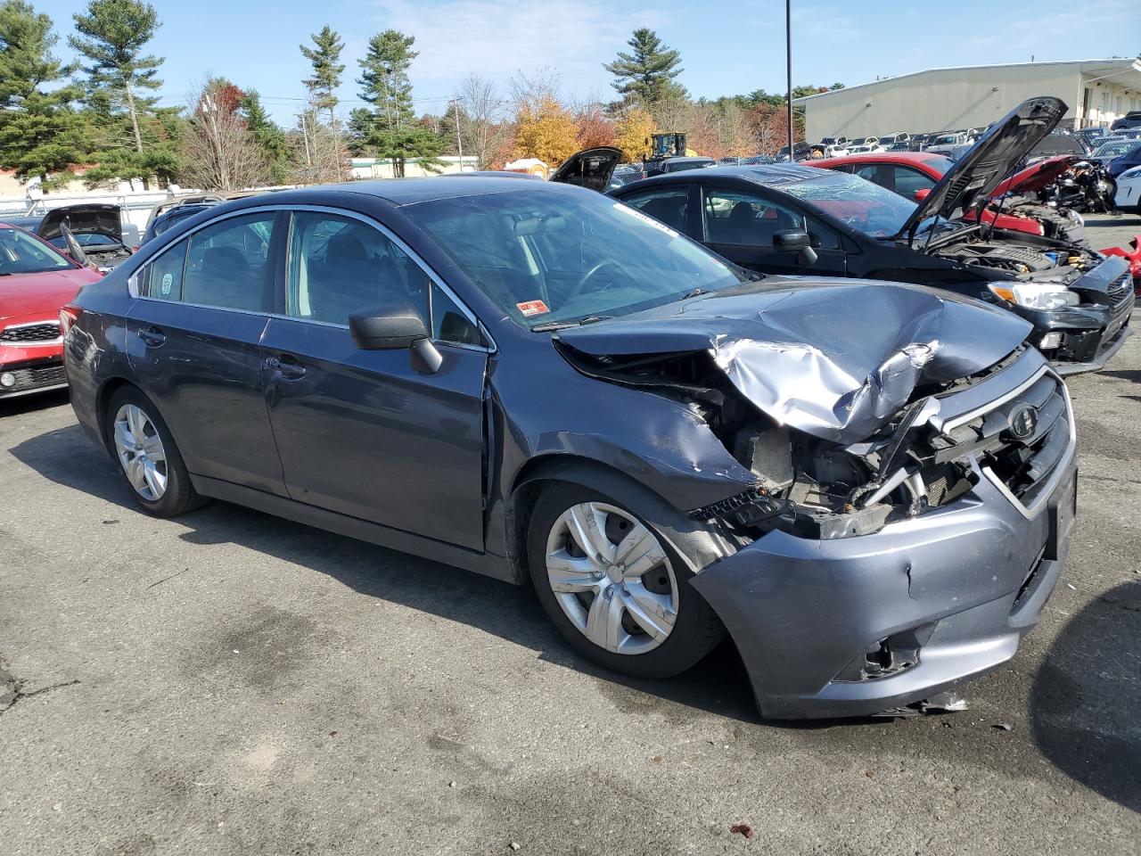 2017 Subaru Legacy VIN 4S3BNAA60H3011951 Copart auction photo, front end / minor dent/scratches damage thumbnail 4
