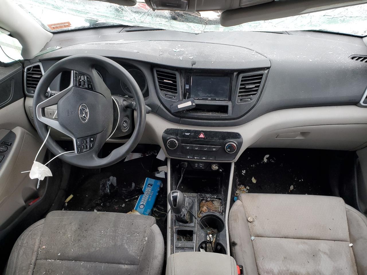 2018 Hyundai Tucson VIN KM8J2CA48JU710688 Copart auction photo, all over damage thumbnail 8