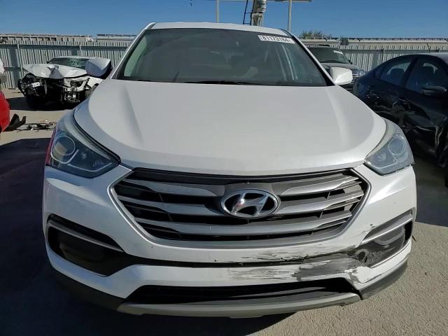 2017 Hyundai Santa Fe VIN 5NMZTDLB0HH025429 Copart auction photo, side / rear end damage thumbnail 11