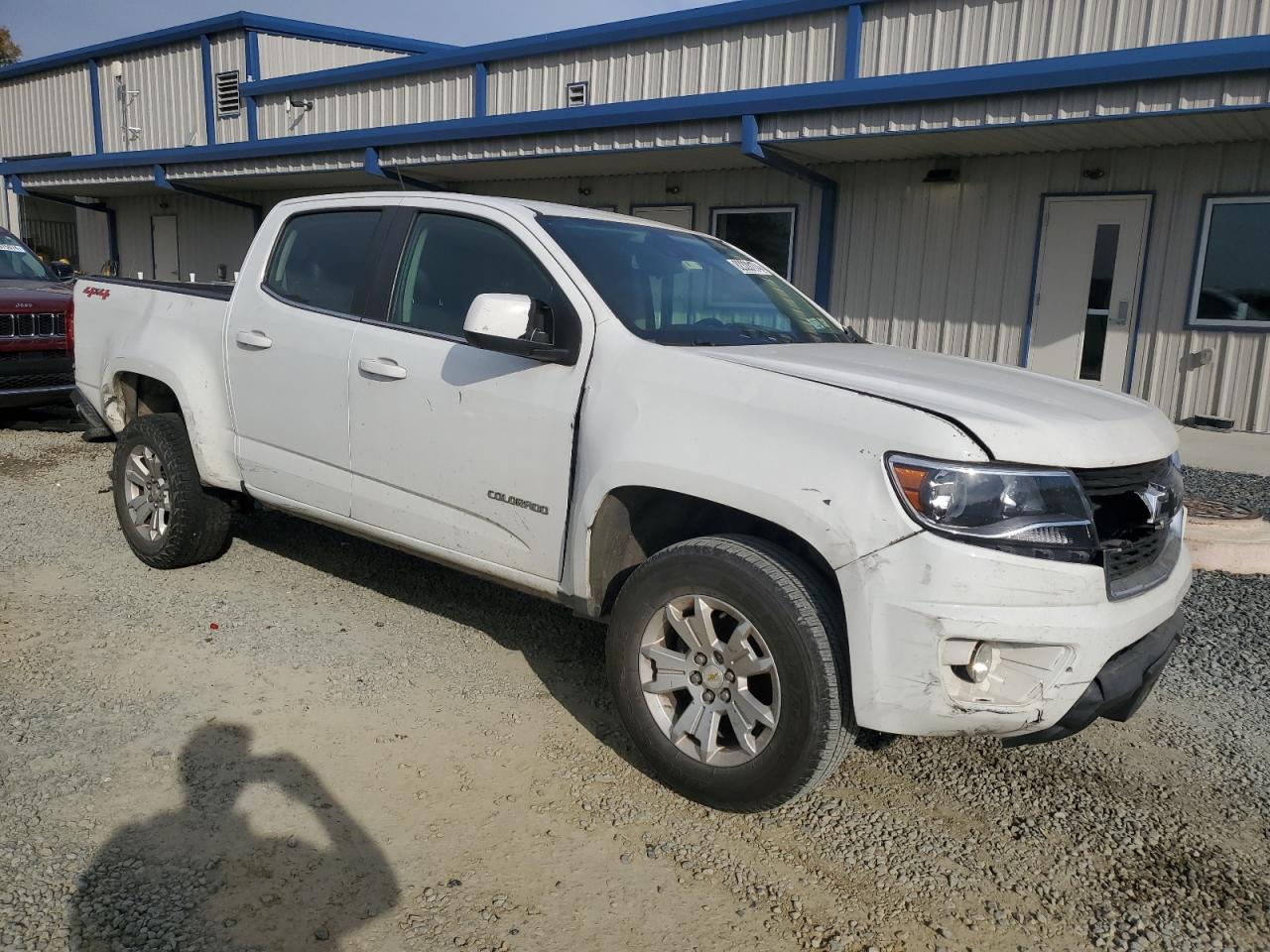 2018 Chevrolet Colorado VIN 1GCGTCENXJ1109010 Copart auction photo, all over damage thumbnail 4