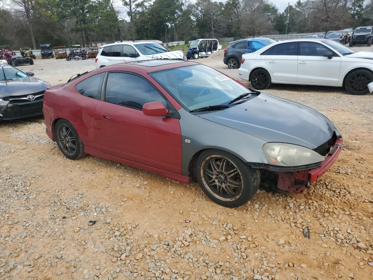 2006 Acura RSX VIN JH4DC53066S009654 Copart auction photo, front end damage thumbnail 4