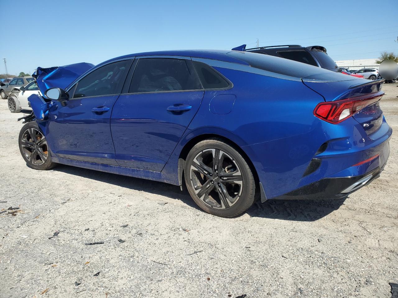 2022 KIA K5 VIN 5XXG64J2XNG127347 Copart auction photo, front end / minor dent/scratches damage thumbnail 2